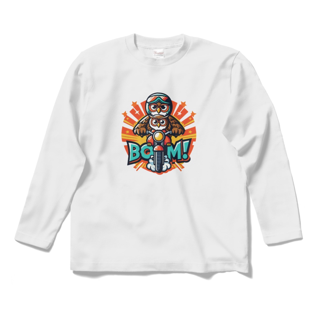 フクロウの親子バイクでおでかけ 5