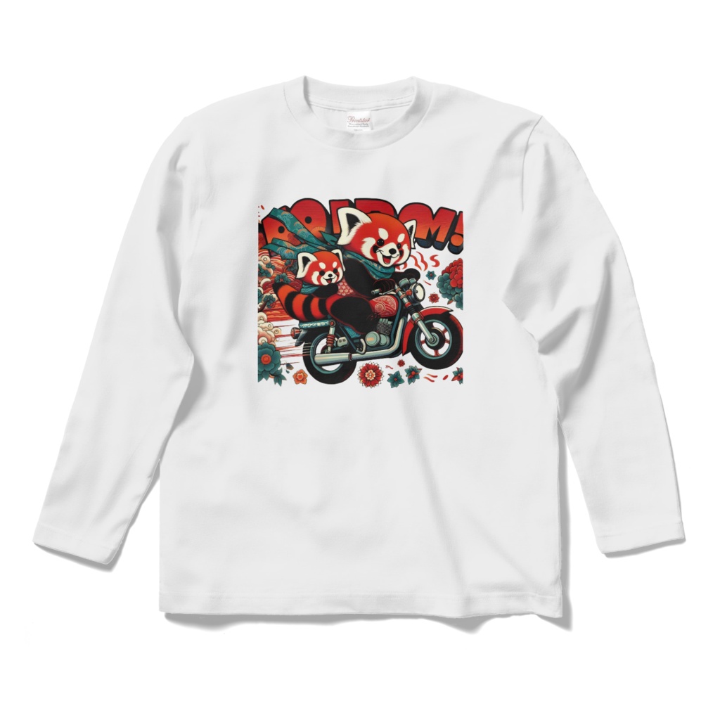 レッサーパンダファミリーバイクでおでかけ 4