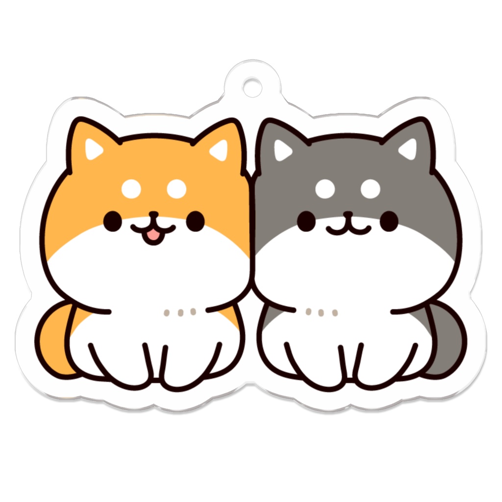 お返事シバイヌくん（おすわり）