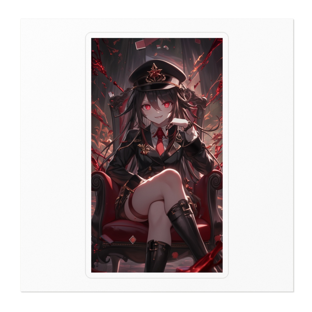 「反逆の瞳・星乃らむね」ステッカー