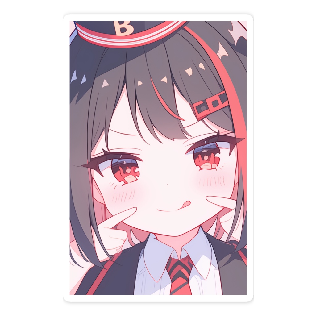 てへぺろらむねステッカー②