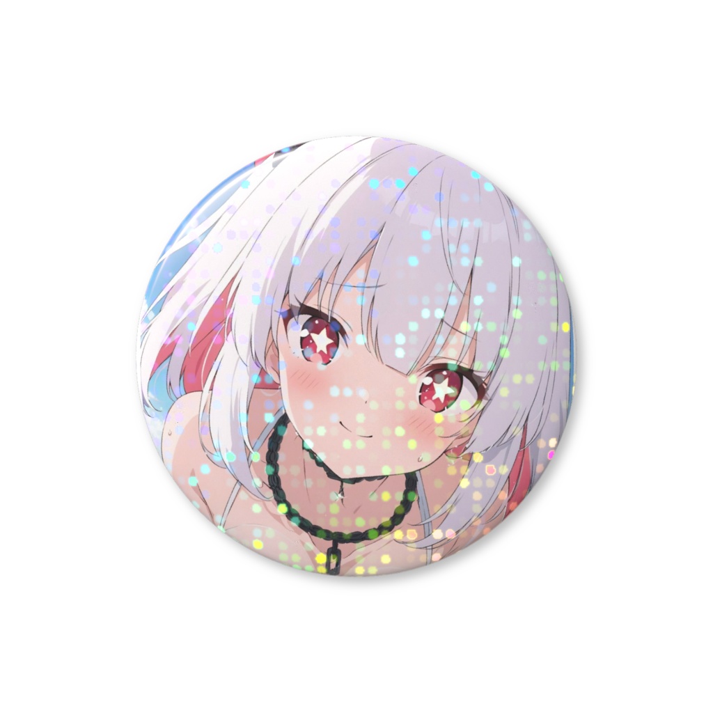 空白ちゃん　缶バッチ①