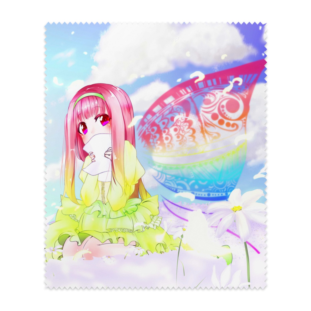 花畑　メガネ拭き