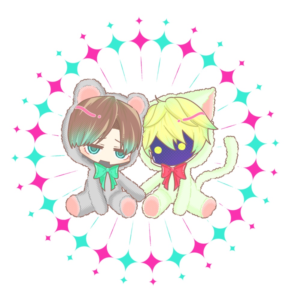 カトマクオーロラアクリルキーホルダー