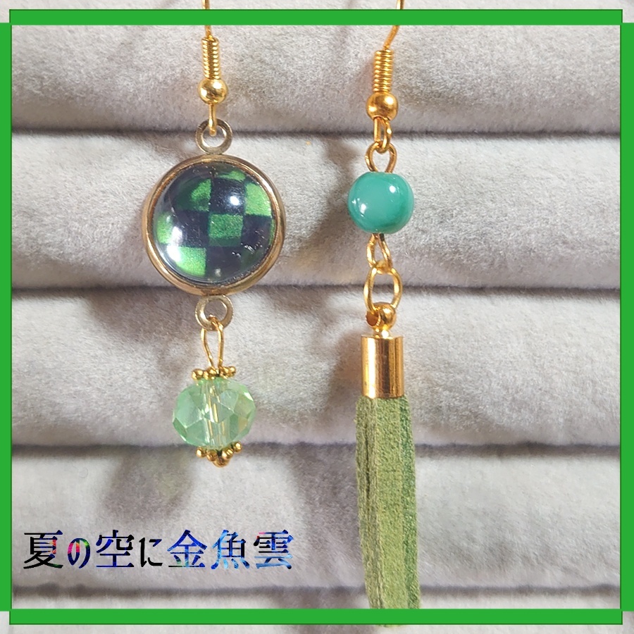 【完売】イメージピアス【炭/ね/善/伊】