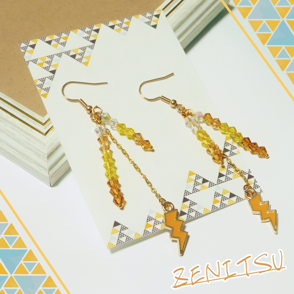 【鬼滅】雷兄弟イメージカラーアクセサリー