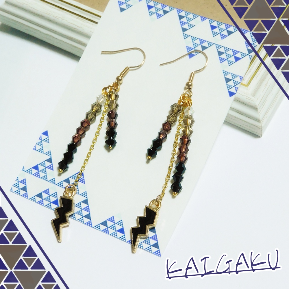 【鬼滅】雷兄弟イメージカラーアクセサリー