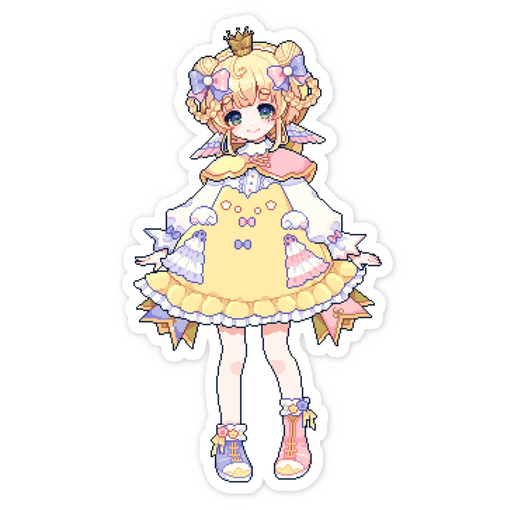 ドットおーしゃまシール