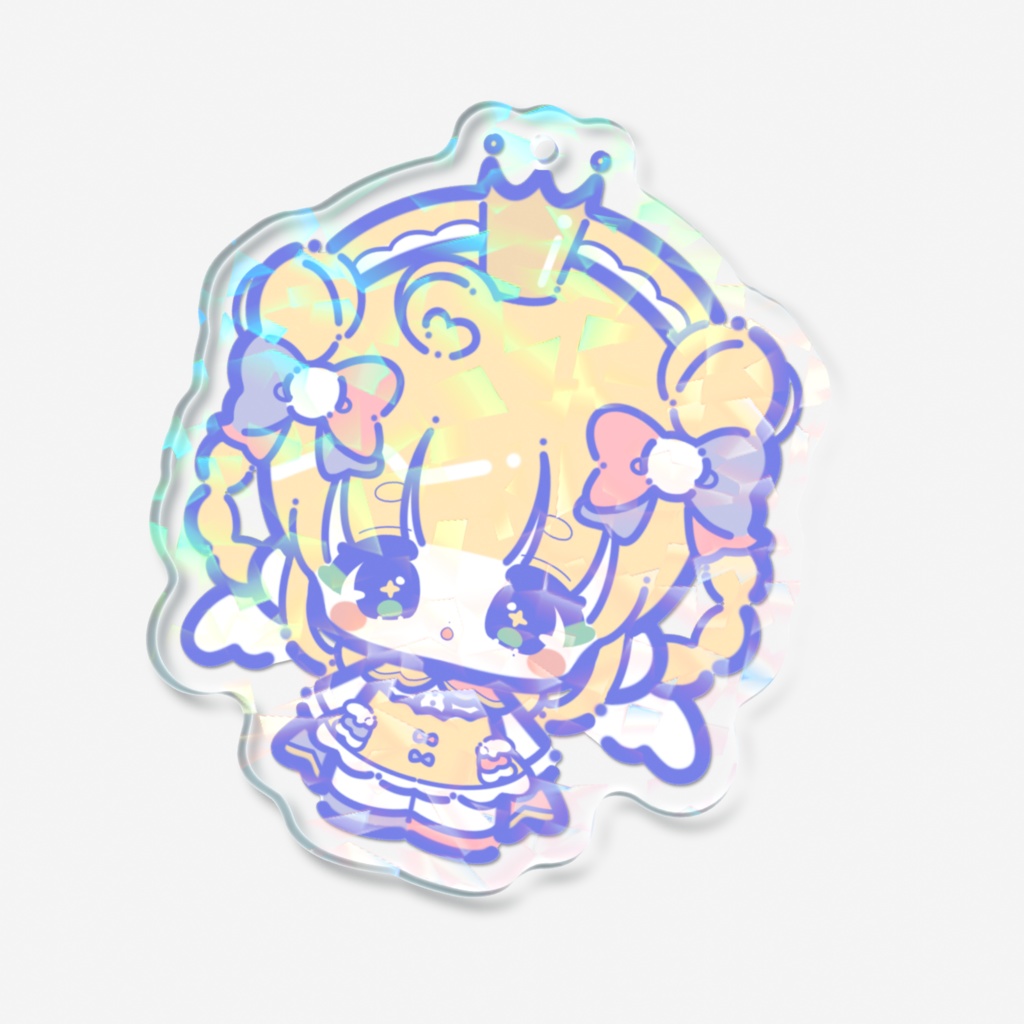 ミニしゅかちゃんホログラムアクキー