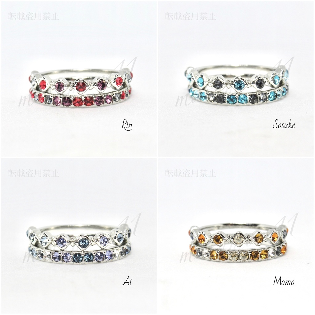 Free! 12人 イメージリング モチーフリング