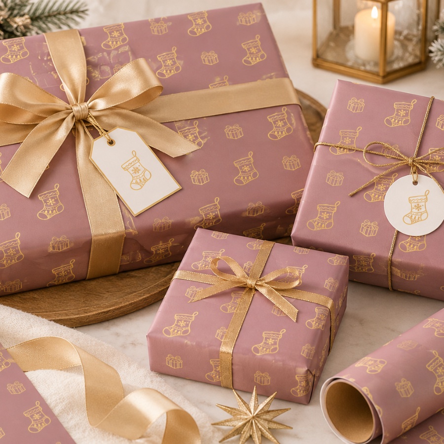 クリスマスデジタルペーパー4 (12枚セット)