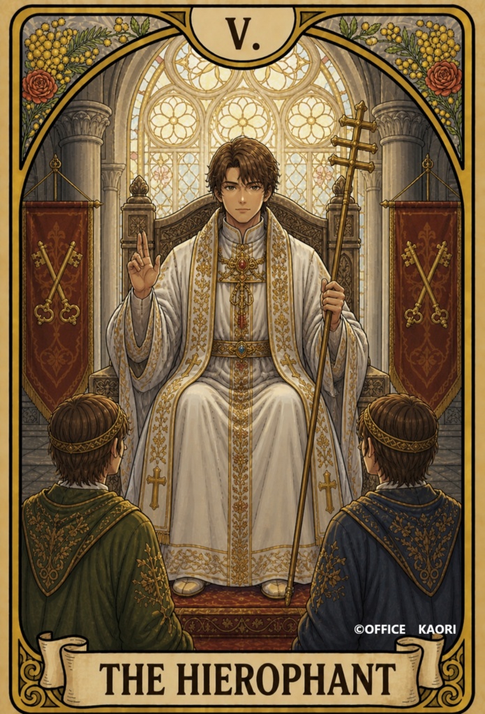 Mimosaのタロットカード(タロット画像22枚+裏面画像1枚)Purple Tarot Art Collection | Digital Download