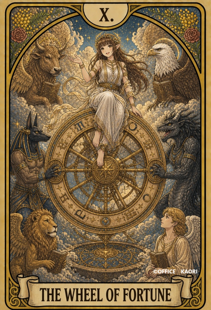 Mimosaのタロットカード(タロット画像22枚+裏面画像1枚)Purple Tarot Art Collection | Digital Download