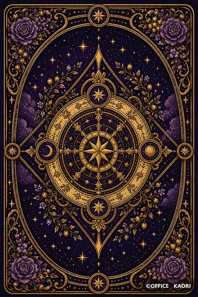 Purple Tarot Art Collection | Digital Download|幻想タロットアート集 紫 (タロット画像22枚+裏面画像1枚)tarot art / fantasy art / printable art