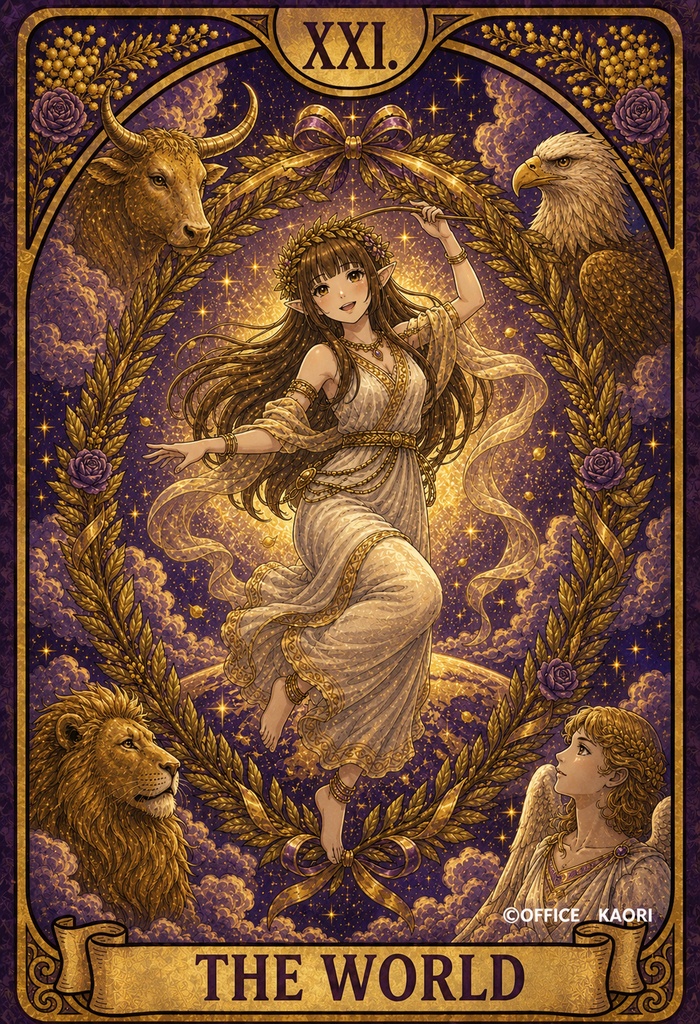Purple Tarot Art Collection | Digital Download|幻想タロットアート集 紫 (タロット画像22枚+裏面画像1枚)tarot art / fantasy art / printable art