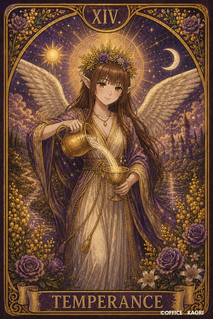 Purple Tarot Art Collection | Digital Download|幻想タロットアート集 紫 (タロット画像22枚+裏面画像1枚)tarot art / fantasy art / printable art
