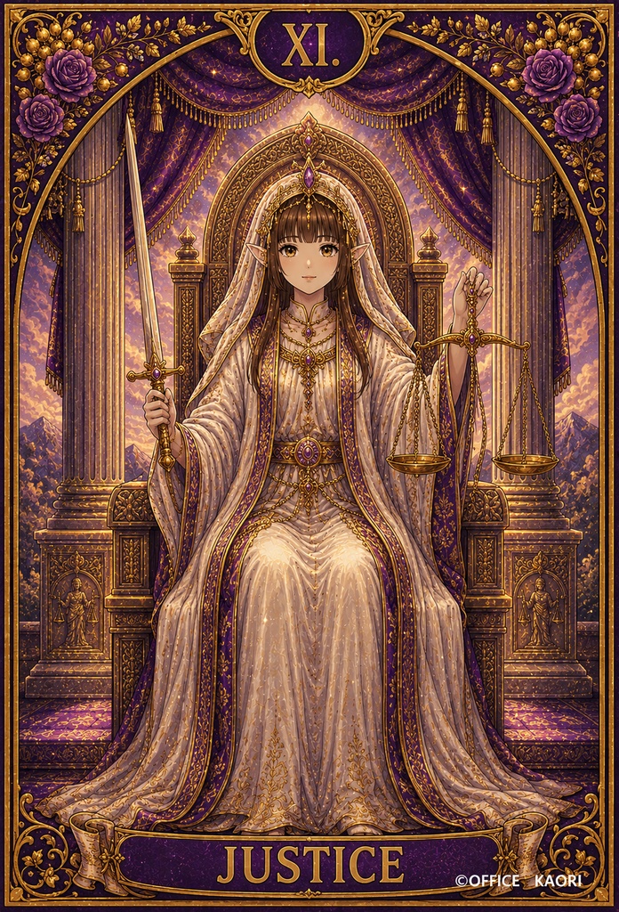 Purple Tarot Art Collection | Digital Download|幻想タロットアート集 紫 (タロット画像22枚+裏面画像1枚)tarot art / fantasy art / printable art