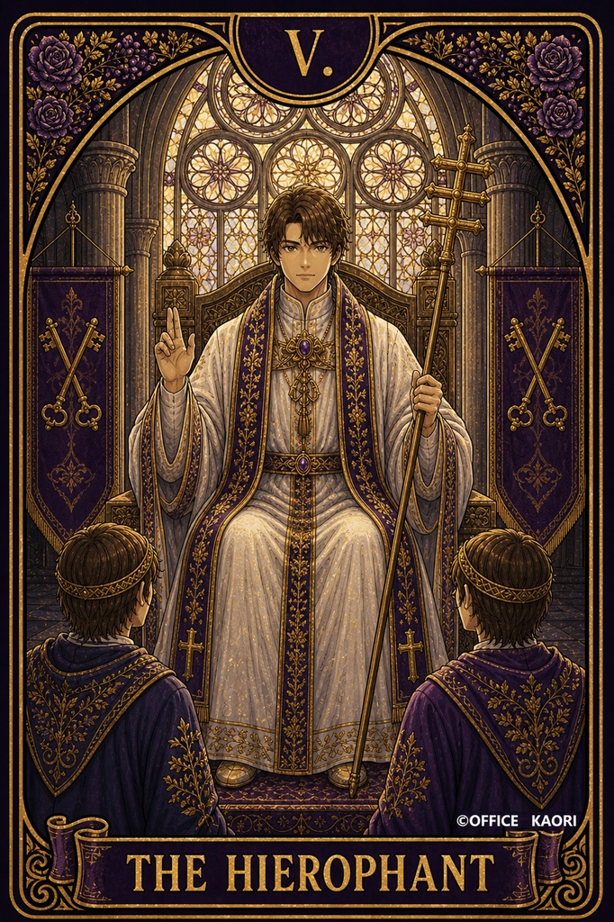 Purple Tarot Art Collection | Digital Download|幻想タロットアート集 紫 (タロット画像22枚+裏面画像1枚)tarot art / fantasy art / printable art
