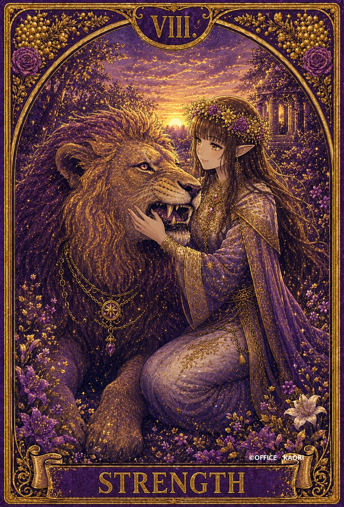 Purple Tarot Art Collection | Digital Download|幻想タロットアート集 紫 (タロット画像22枚+裏面画像1枚)tarot art / fantasy art / printable art