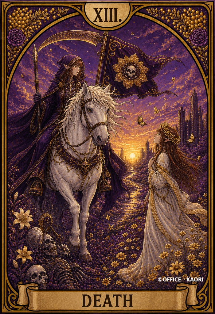 Purple Tarot Art Collection | Digital Download|幻想タロットアート集 紫 (タロット画像22枚+裏面画像1枚)tarot art / fantasy art / printable art
