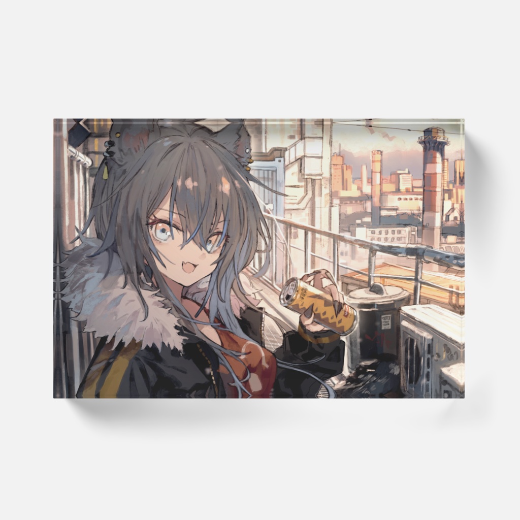 ささぼし2周年記念アクリルブロック