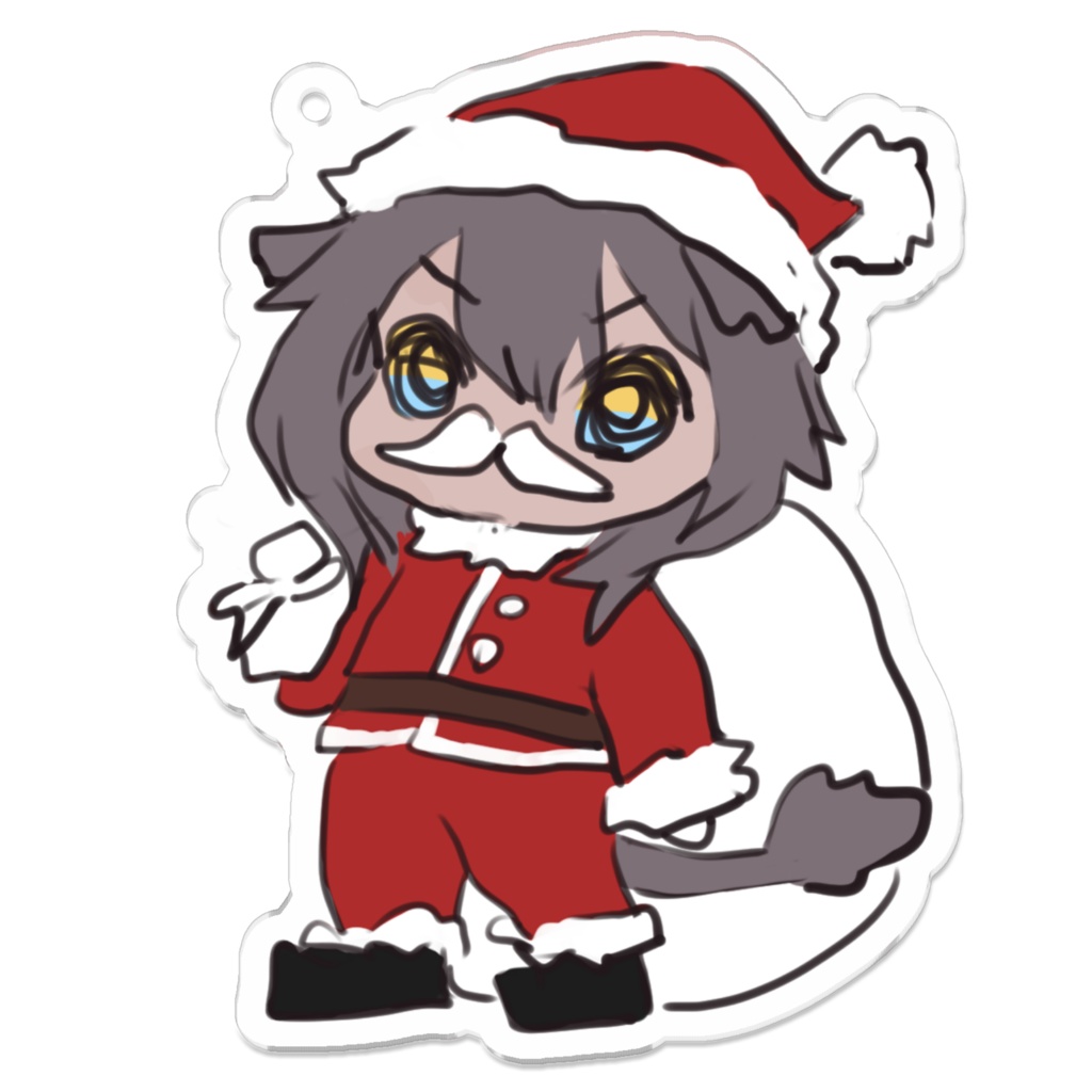 ミニサンタぼしアクキー