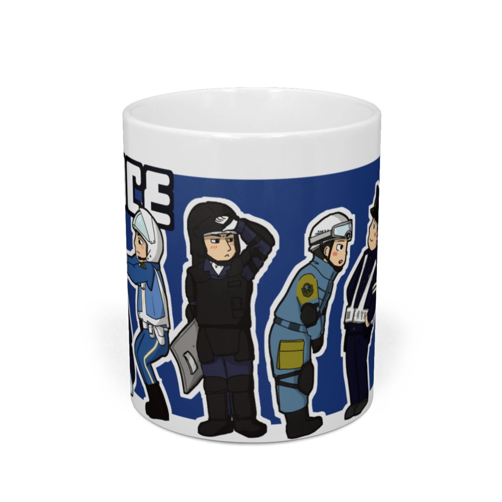 おまわりさんマグカップ