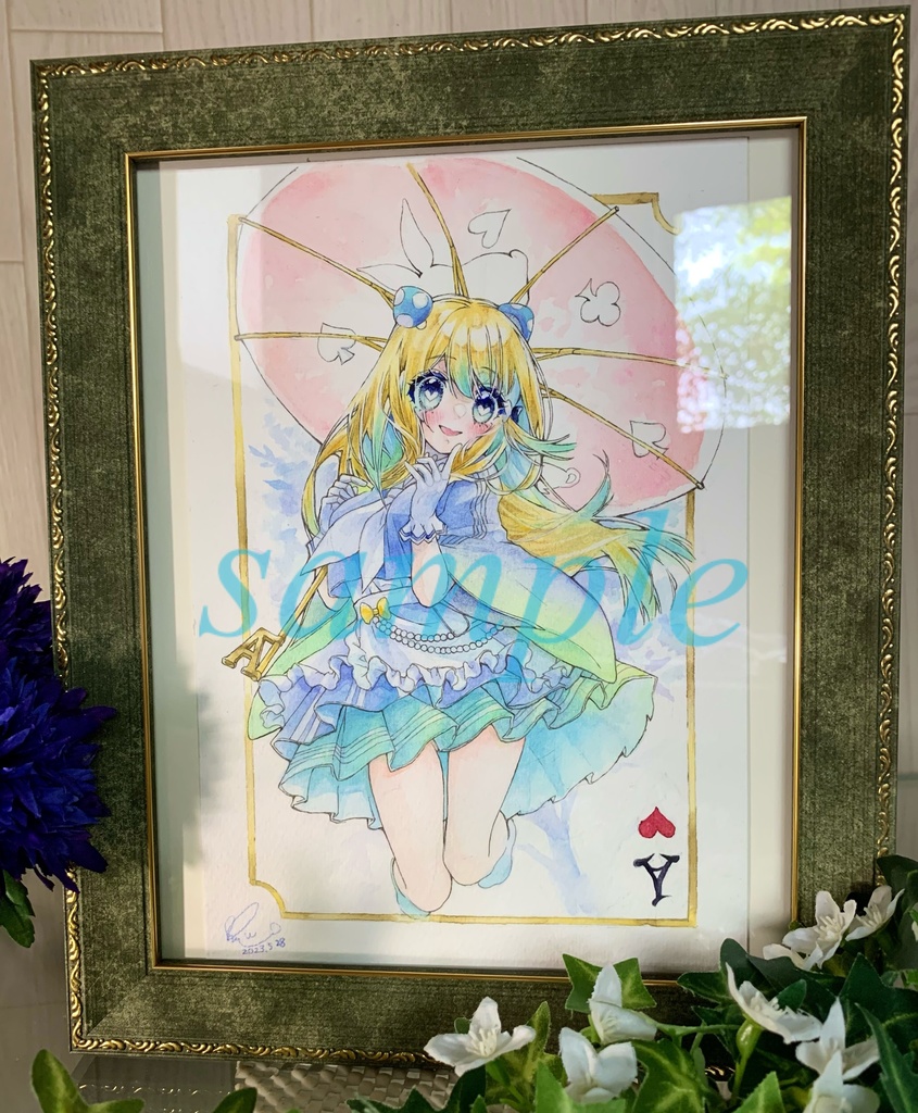 イラスト原画 青春アリス