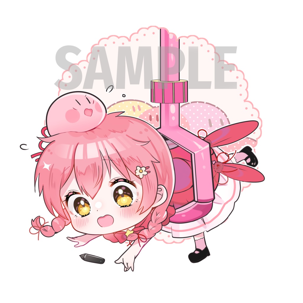 ♡ Ribi is inside the claw machine ♡