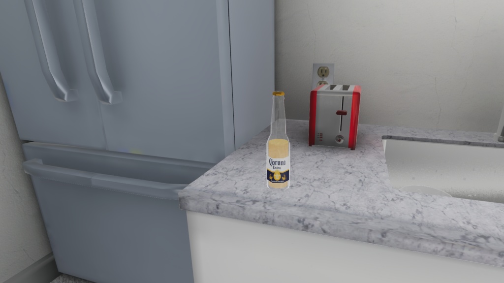 Free Interactable Beer Bottle