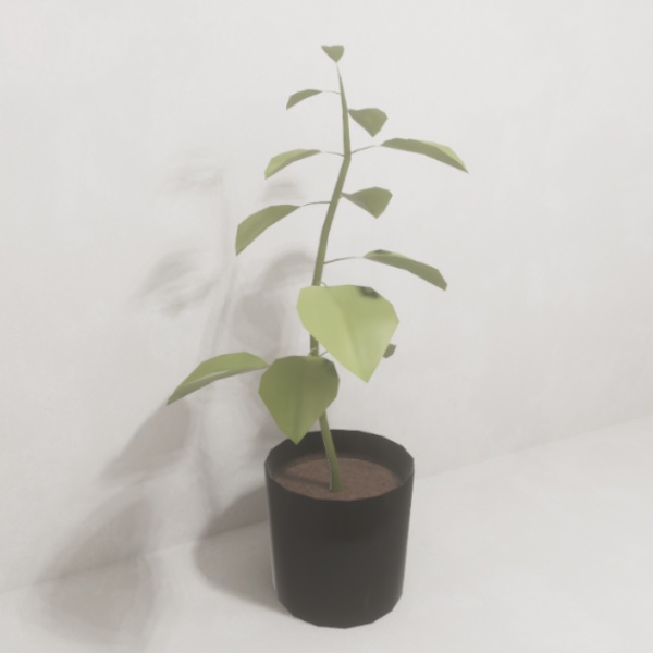 Free Potted Plant Prefab