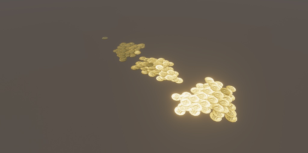 Free Gold Piles Prefab