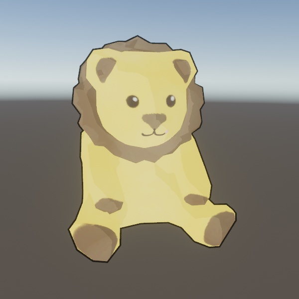 Free Lion Plushie Prefab