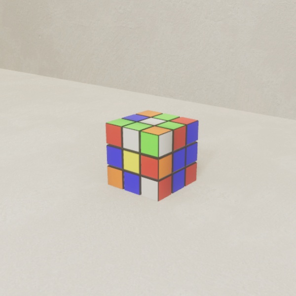 Free Rubik's Cube Prefab