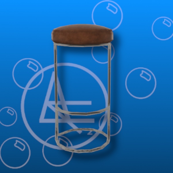Free Leather Stool Prefab