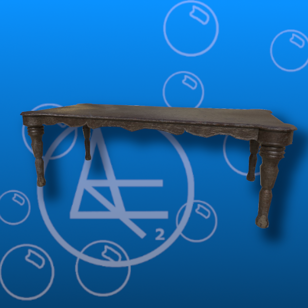 Free Old Table Prefab