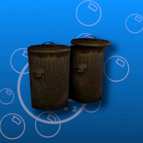 Free Old Trashcan Prefab