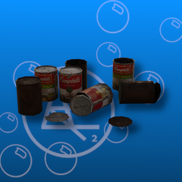 Free Old Food Cans Prefab
