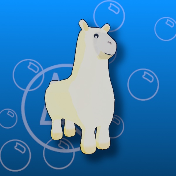 Free Llama Plushie Prefab