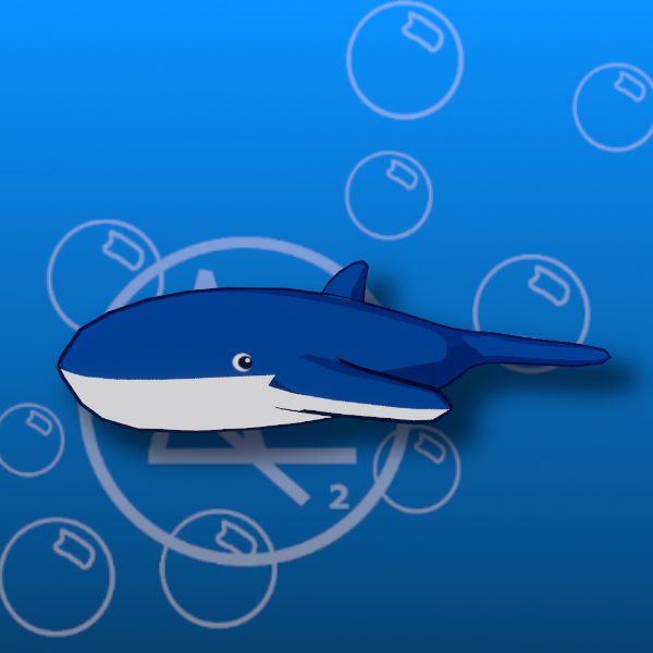 Free Blue Whale Plushie Prefab