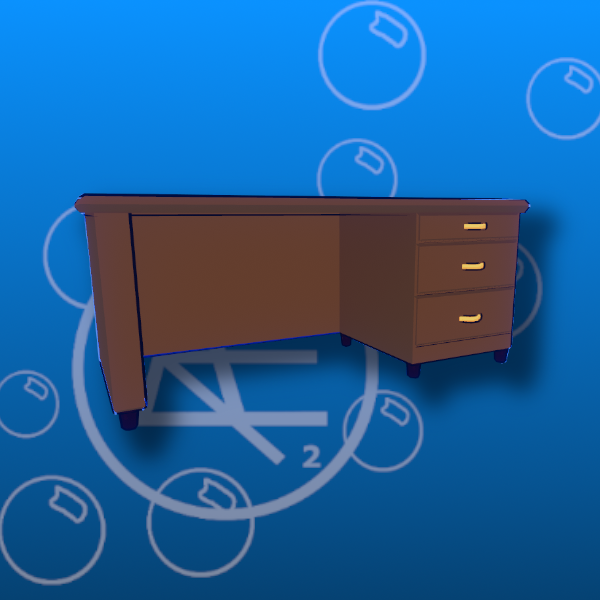 Free Stylized Desk Prefab