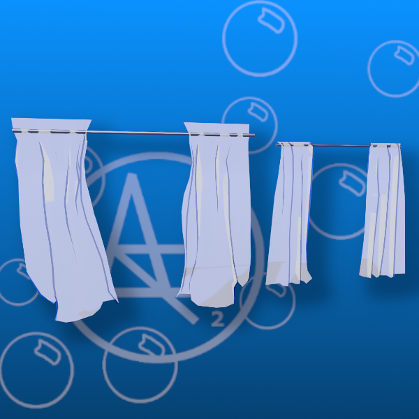 Free Stylized Curtains Prefab