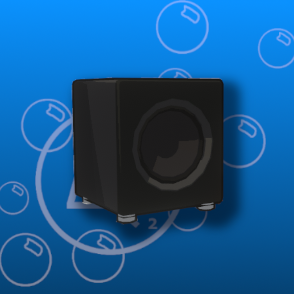 Free Stylized Computer Speaker Prefab