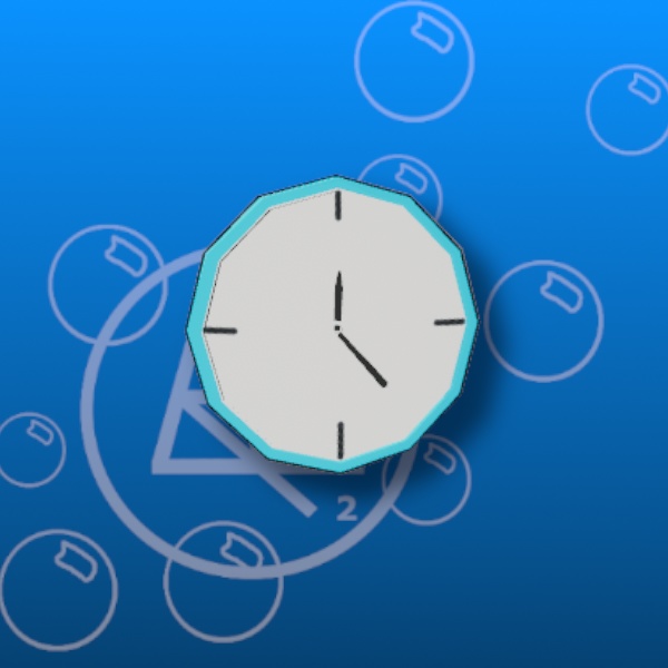 Free Stylized Clock Prefab
