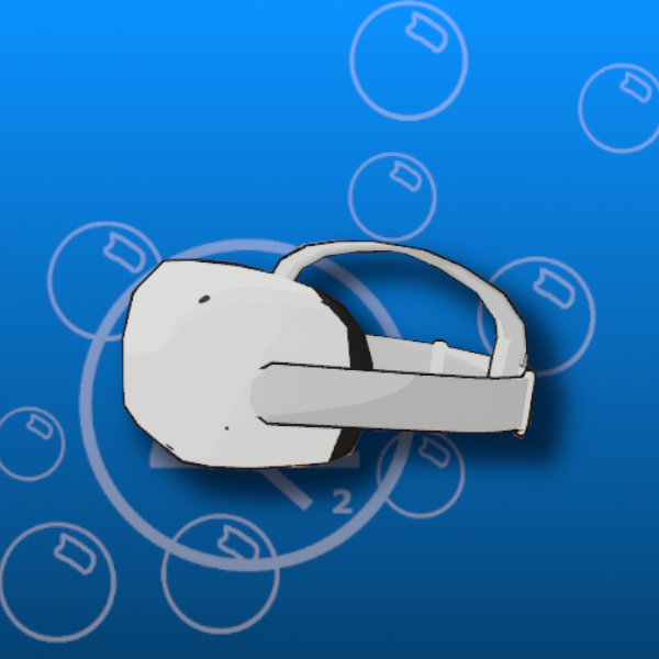 Free Stylized VR Headset Prefab