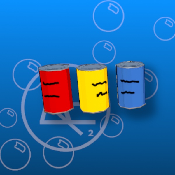 Free Stylized Canned Food Prefab