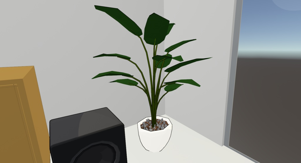 Free Stylized House Plant Prefab
