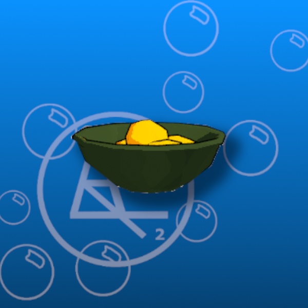 Free Stylized Lemon Bowl Prefab