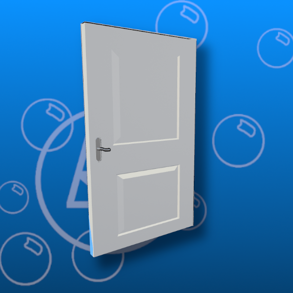 Free Stylized Door Prefab