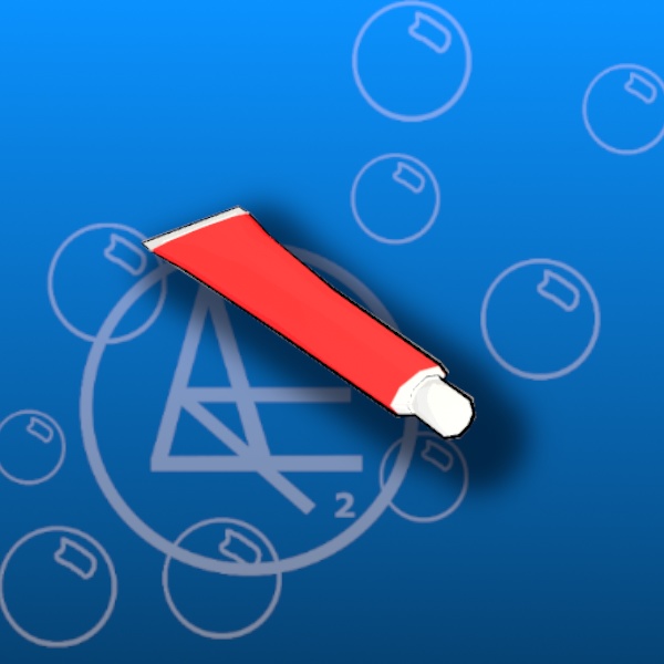 Free Stylized Toothpaste Prefab